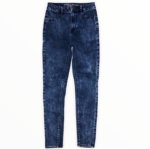 American Eagle Acid Wash Jeggings